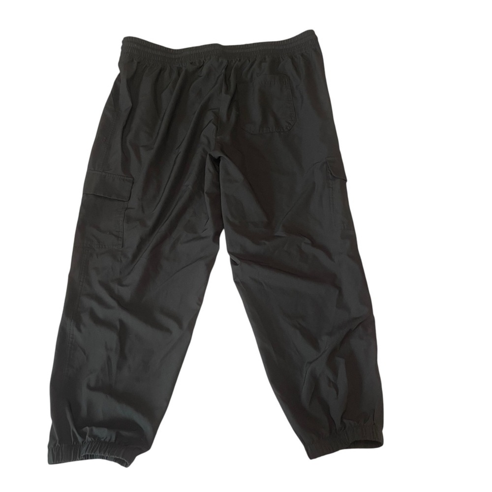 Old Navy Plus Size Stretch Tech Black Cargo Joggers Athletic Pants Size 2X - Picture 3 of 12